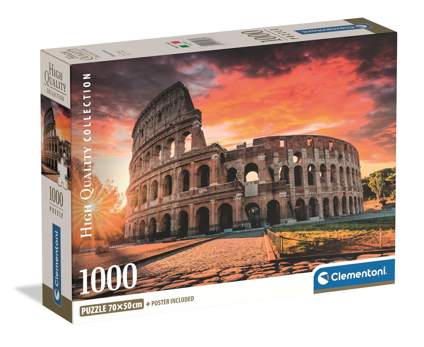 Clementoni - Puzzle 1000 Římský západ slunce