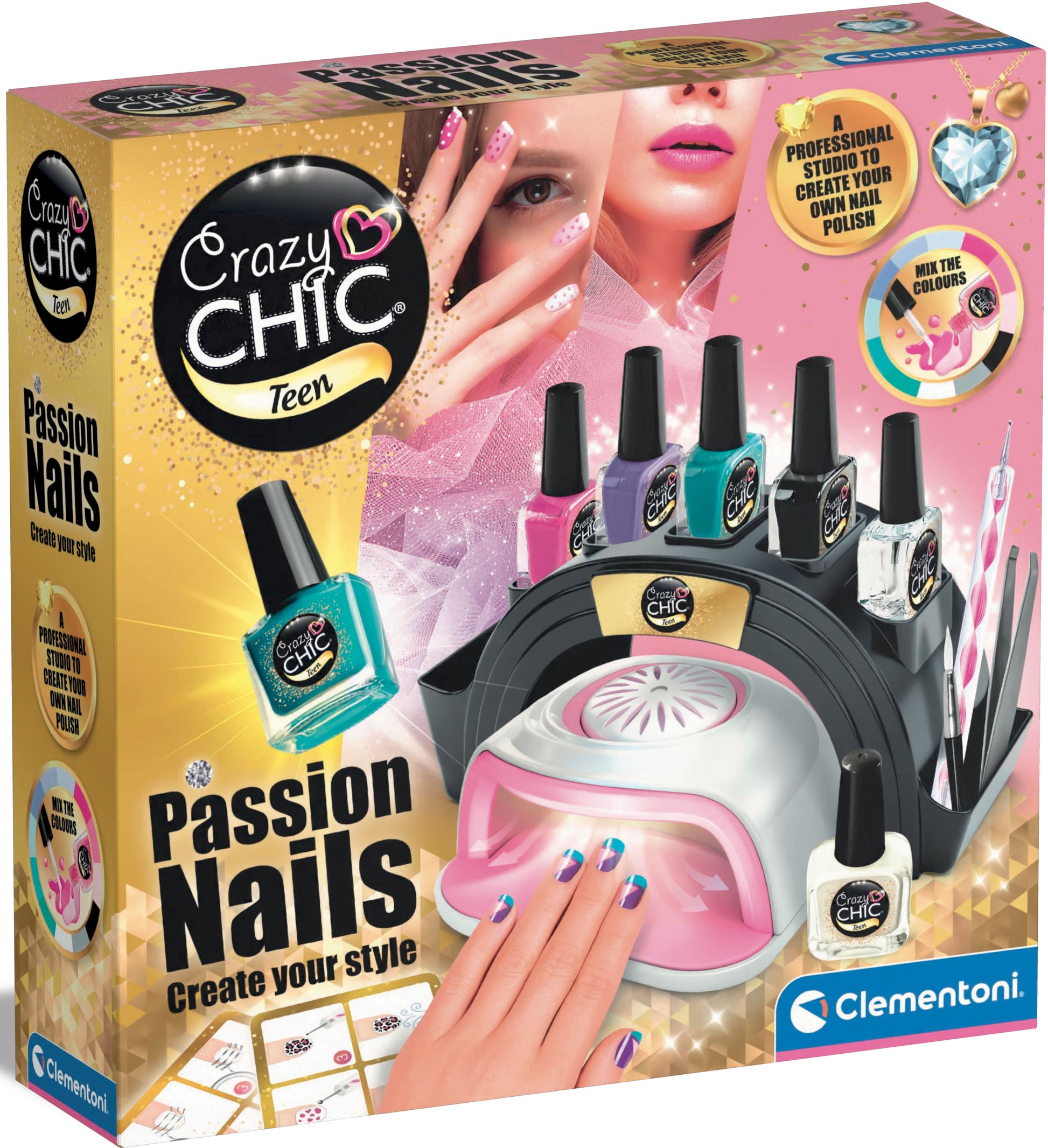 CRAZY CHIC - Sada na nehty