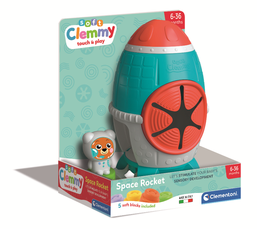 Baby Clementoni - Clemmy Senzorická vesmírná raketa pro batolata - Image 2