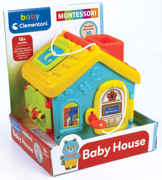 Baby Clementoni - Montessori - Domeček pro nejmenší