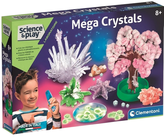 Science & Play - Mega Fluo krystaly
