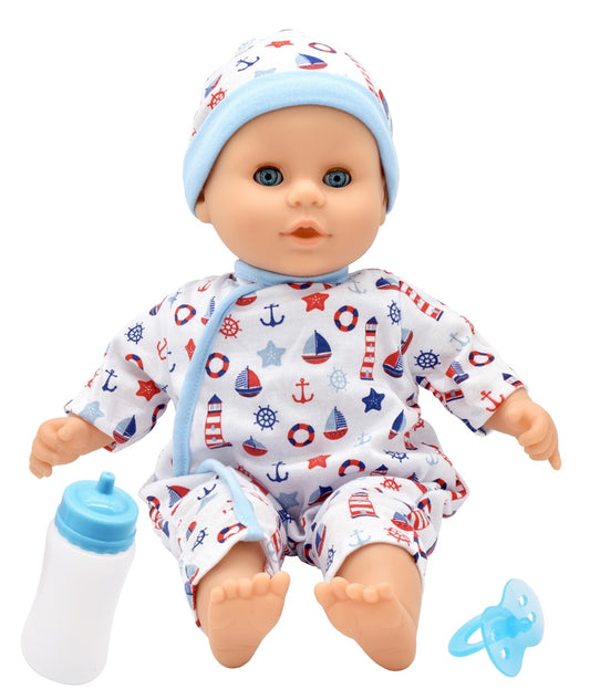 Dolls World - Miminko Little Treasure BLUE - 38 cm