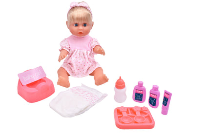 Dolls World - Panenka Olivia 38 cm pije a čůrá + příslušenství - Image 2