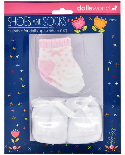 Dolls World - Botičky a ponožky pro panenky 46 cm - 2 druhy - Image 2