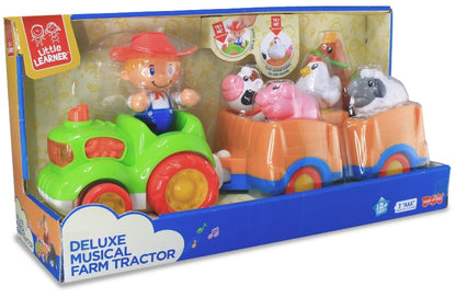 HAP-P-KID Traktor - Zvířecí farma Stiskni a jeď - Image 2