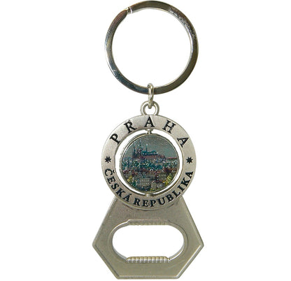 Klíčenka s otvírákem Hradčany