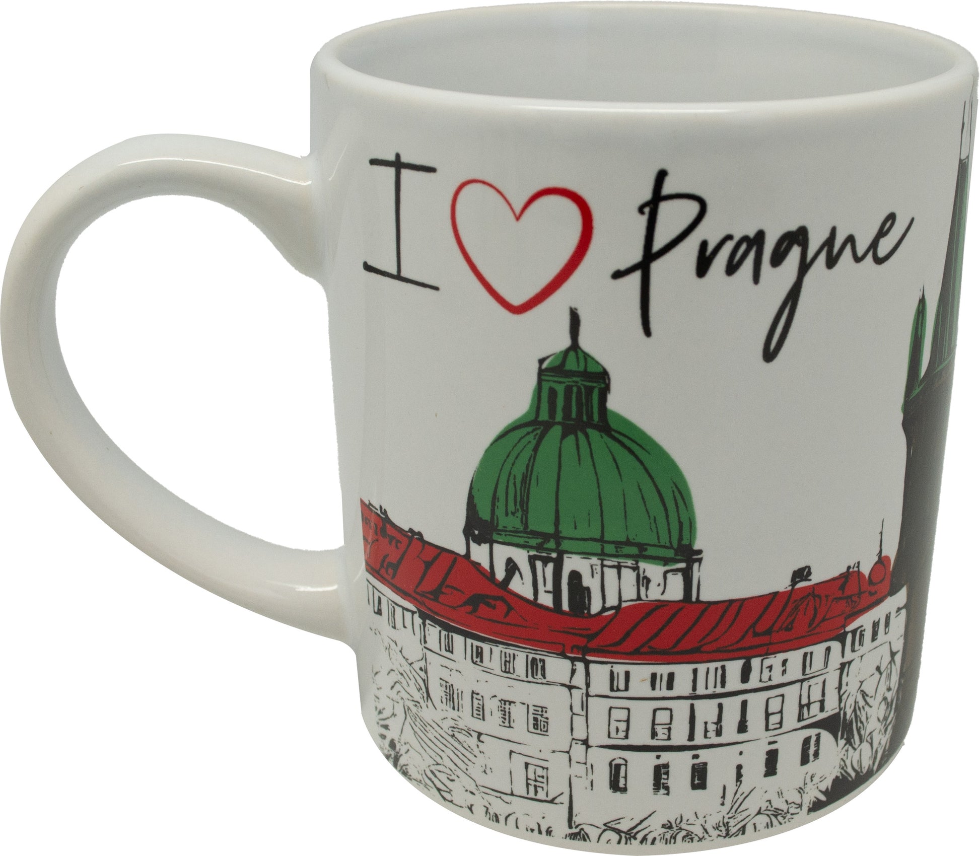 Bílý hrnek 250ml - TOP PRAHA