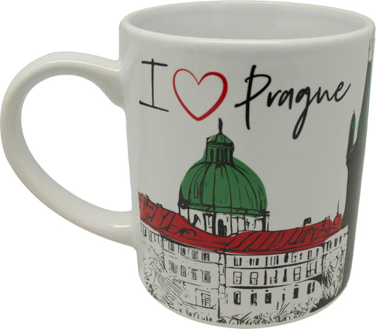 Bílý hrnek 250ml - TOP PRAHA