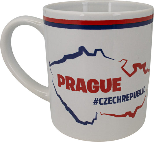 Bílý hrnek 250ml - Česká republika