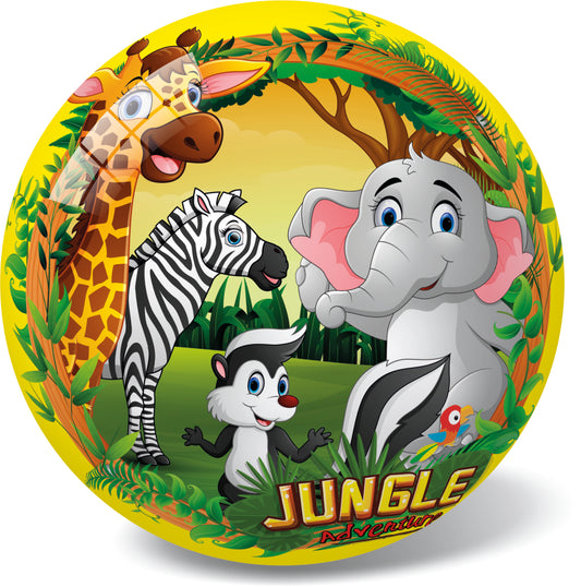 Míč zvířátka z jungle 23 cm