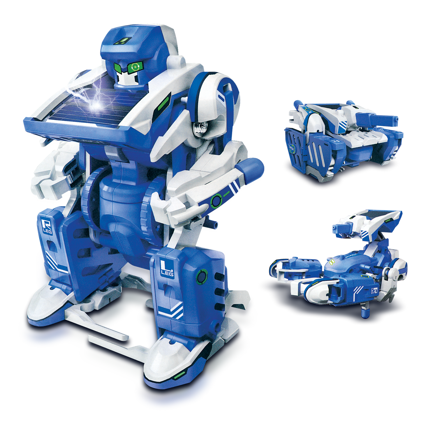 Robot na solární pohon 3v1