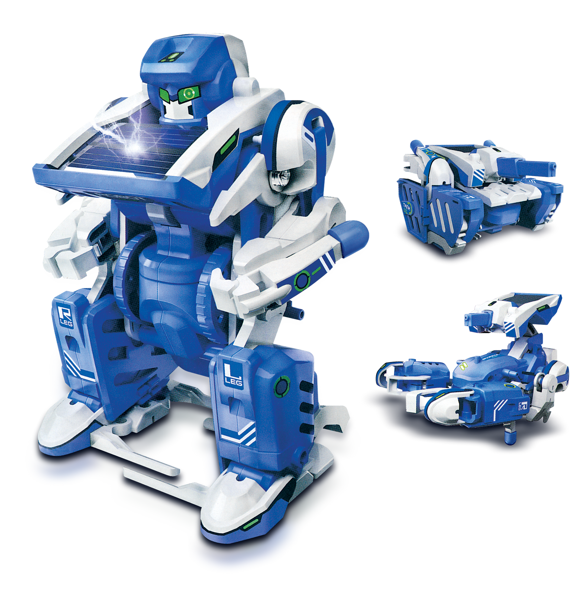Robot na solární pohon 3v1