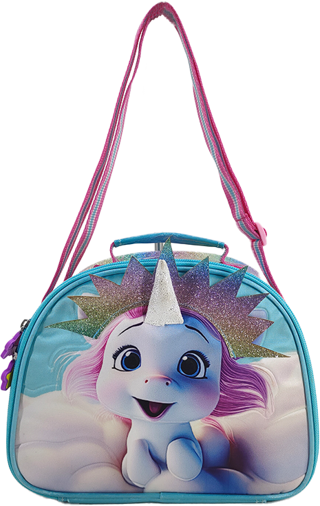 Taška přes rameno Baby Jednorožec 25 cm
