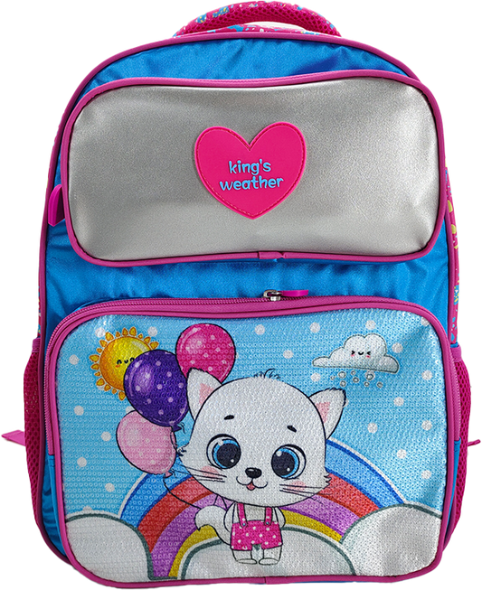 Batoh Kočička a balónky 40 cm