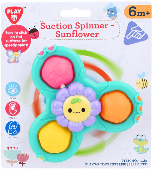 PLAYGO - Přísavný spinner – Slunečnice