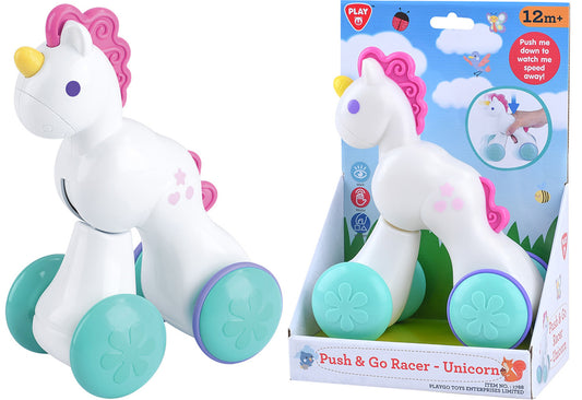 PLAYGO - Zmáčkni a jeď - JEDNOROŽEC