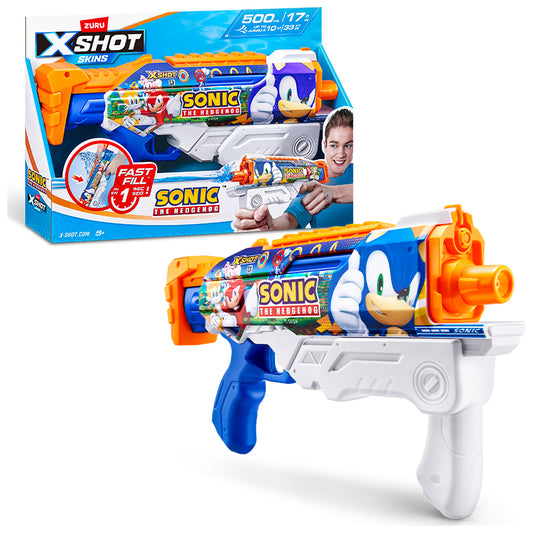 X-SHOT Vodní pistole SONIC the Hedgehog Fast Fill Skins