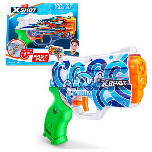 X-SHOT Vodní pistole Nano Fast fill Skins - více druhů