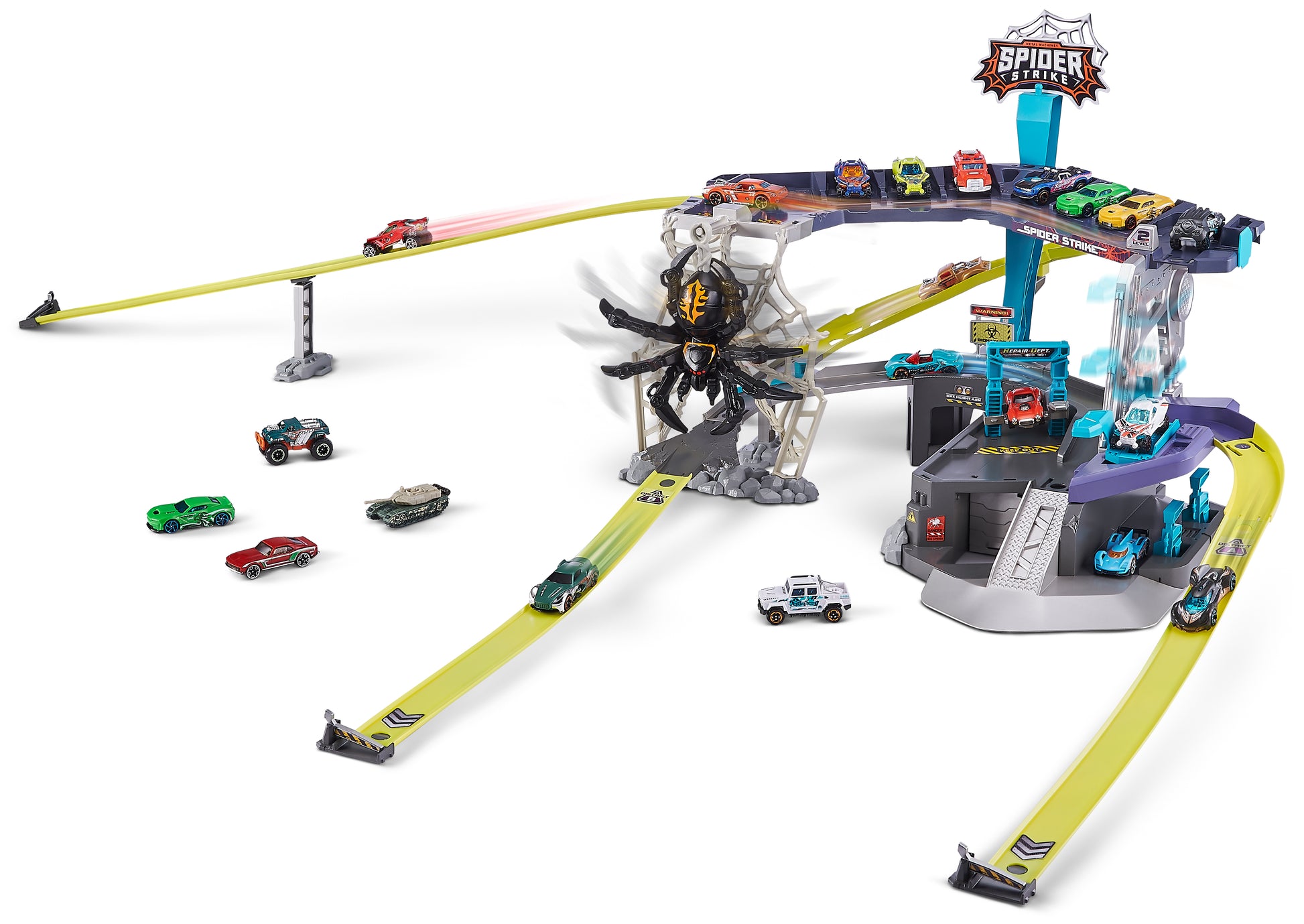 Metal Machines Pavoučí garáž Spider Strike