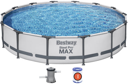 BESTWAY 56595 - Bazén s konstrukcí Steel Pro Max 427 x 84 cm + kartušová filtrace