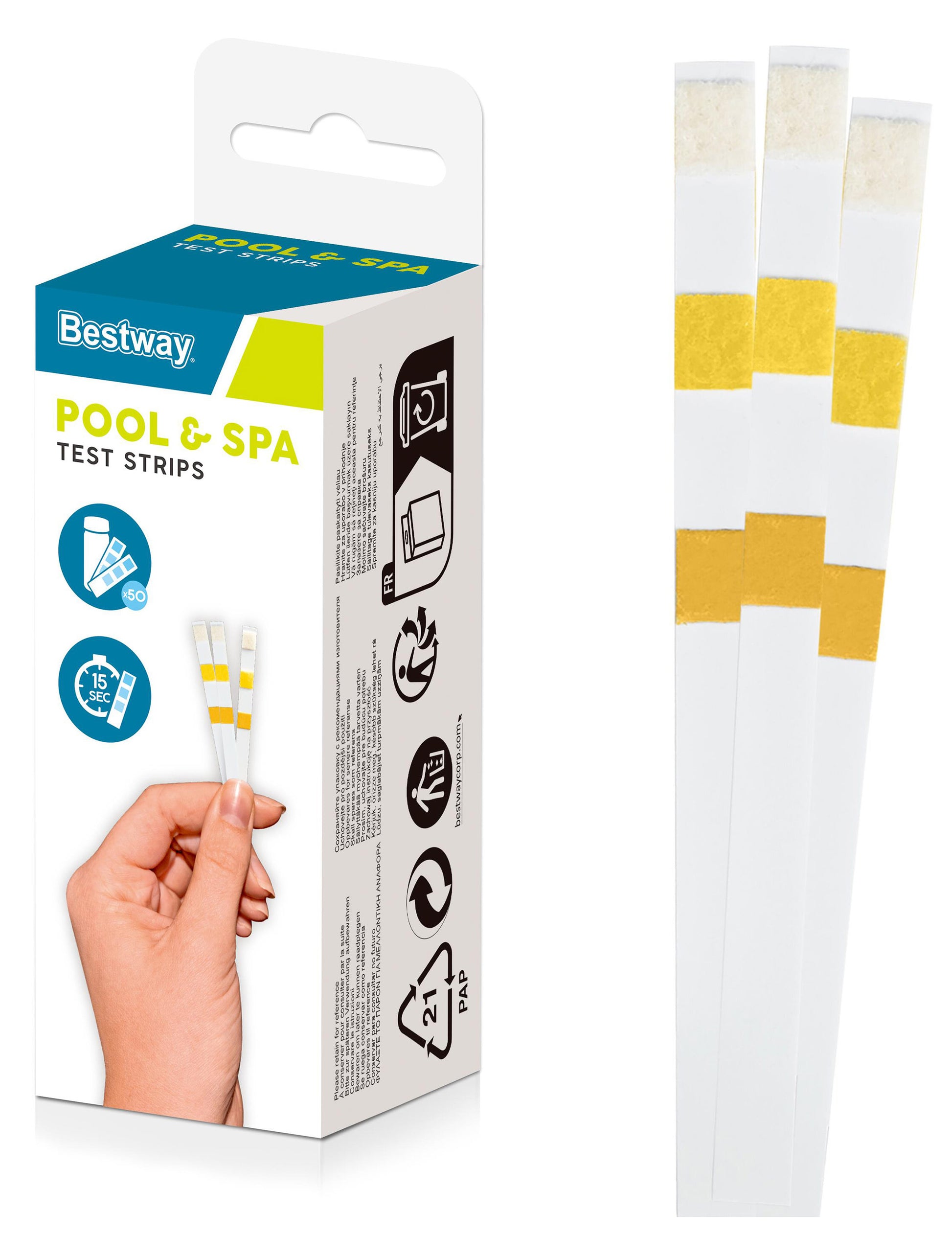 BESTWAY 58142 - Proužkový tester na pH