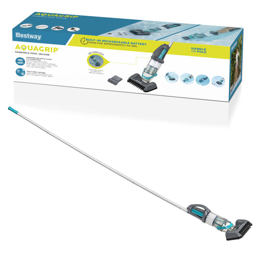 BESTWAY 58946 - Akumulátorový bazénový vysavač AquaGrip pro dno, rohy i schody