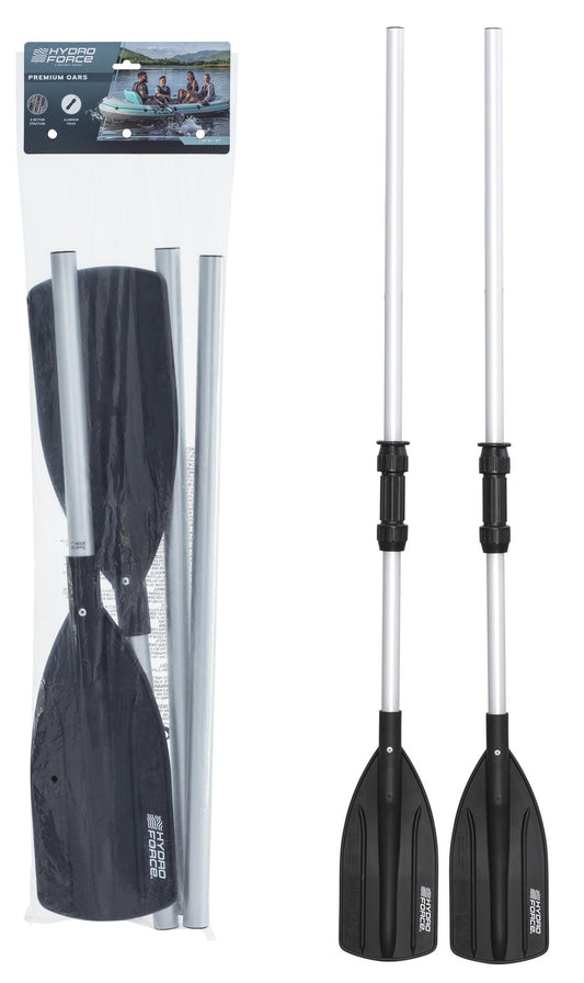 BESTWAY 62064 - Skládací hliníková vesla pro čluny a kajaky 2v1 (1,45 m / 2,18 m)