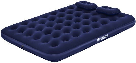 BESTWAY 67374 - Nafukovací matrace 203 x 152 x 22 cm s ruční pumpou