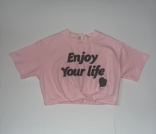 Dívčí tričko enjoy your life