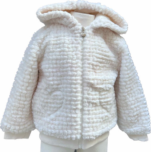 Podzimní bundička bílá