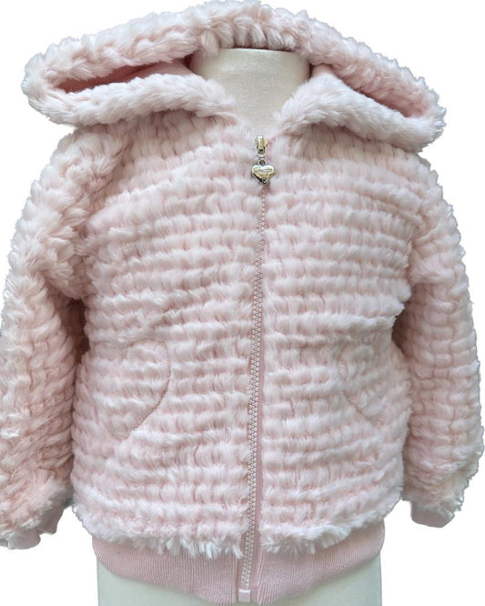 Podzimní bundička růžová