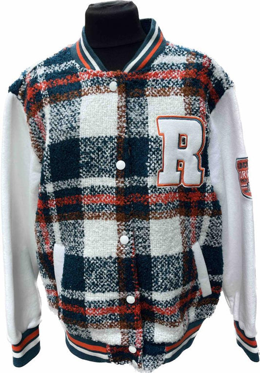 Tepláková podzimní bunda tmavě zelená - R