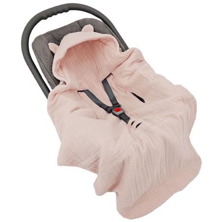 Spací pytel pro autosedačku ROSE PINK