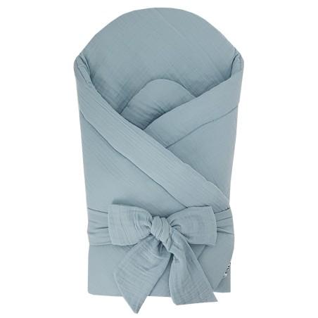 Zavinovačka mušelín s kokosem GREY BLUE