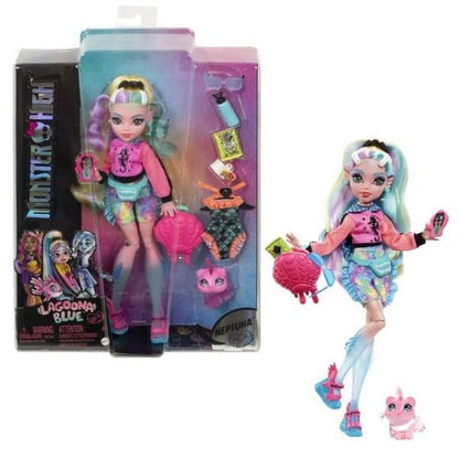 Mattel Monster High Panenka monsterka - Clawdeen Škola je opět v plném proudu a lehce přízrační studenti z Monster High™ dokáží dát školní uniformě pěkně na frak!