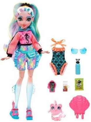 Mattel Monster High Panenka monsterka - Clawdeen Škola je opět v plném proudu a lehce přízrační studenti z Monster High™ dokáží dát školní uniformě pěkně na frak!