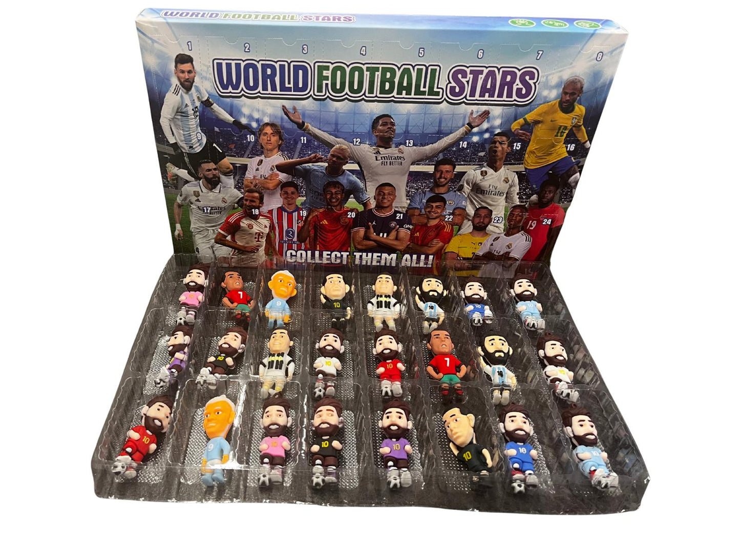 Adventní kalendář s fotbalistama