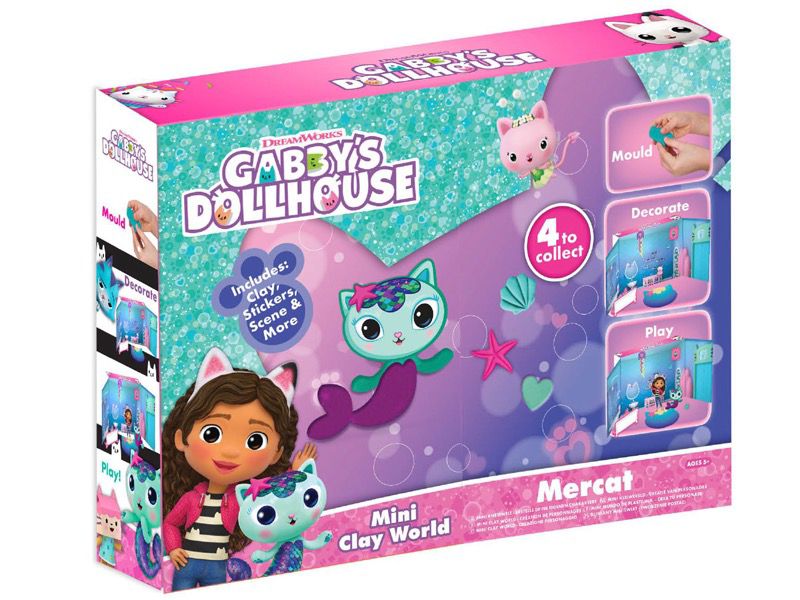 Gabby’s Dollhouse – Mini Clay World Mercat