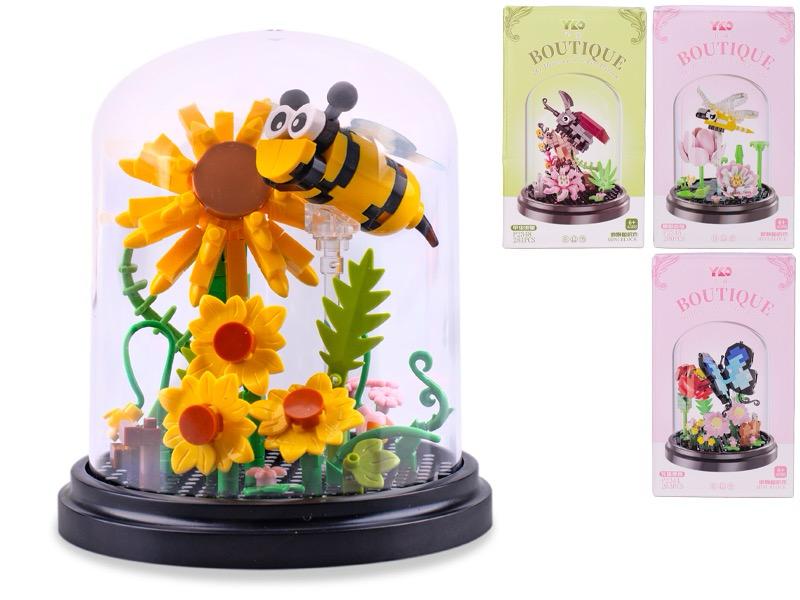 Stavebnice Boutique – Hmyz pod skleněným domem