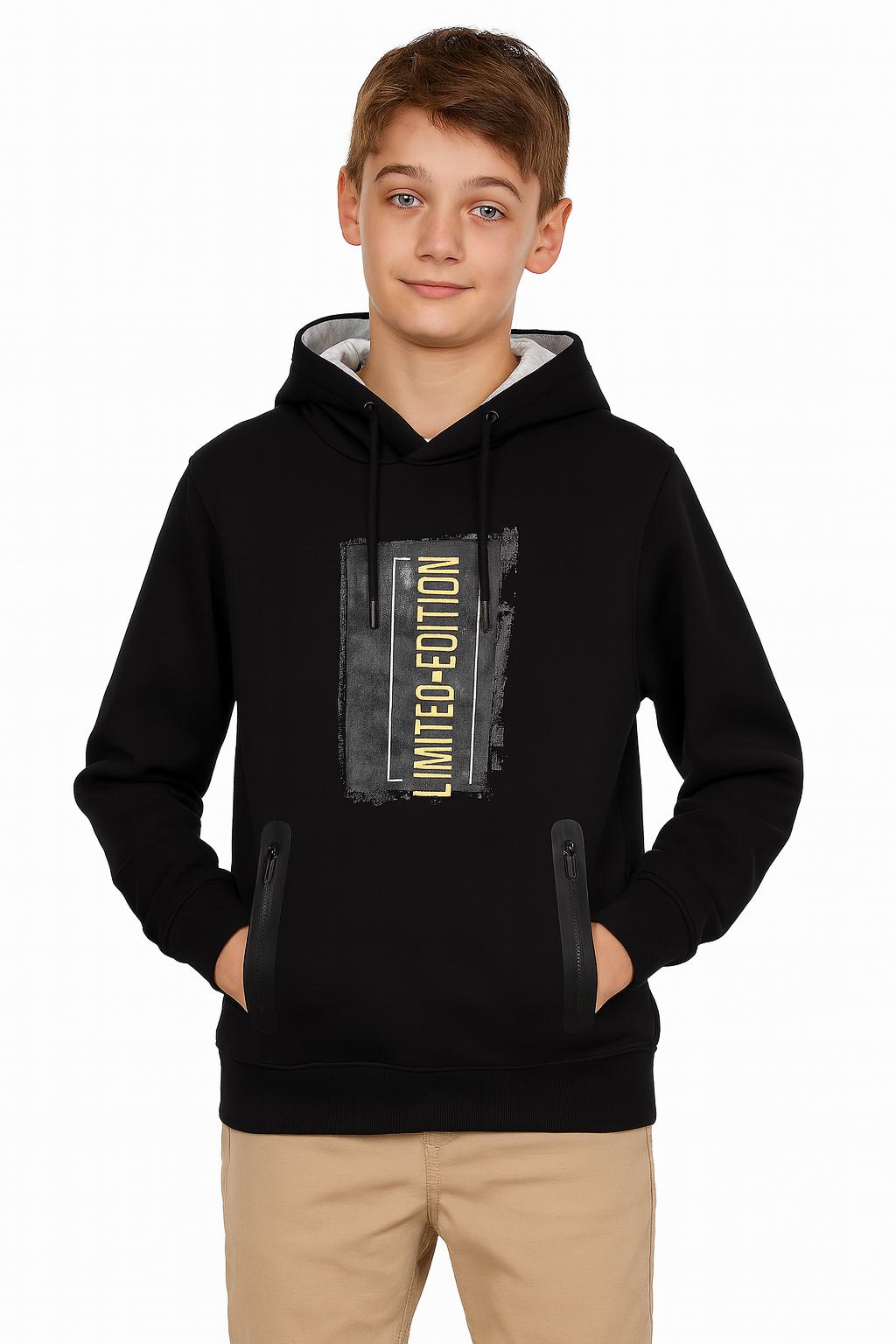Chlapecká mikina s kapucí – “LIMITED EDITION”