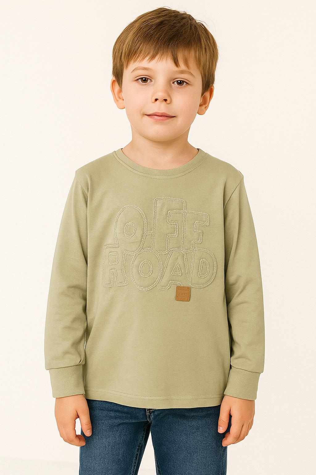 Chlapecké tričko s dlouhým rukávem – “OFF ROAD”