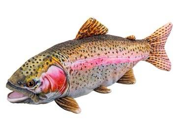 Plyšový pstruh – realistická rybí hračka