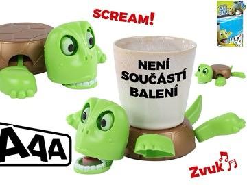 Křičící želva – zábavná zvuková hračka