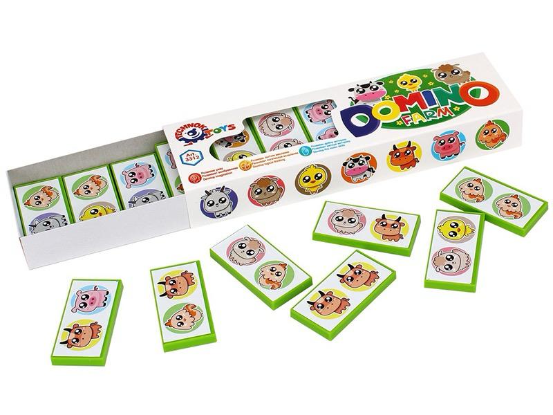 Domino FARMA – dětská hra se zvířátky