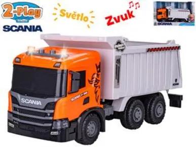 Nákladní auto SCANIA – sklápěčka se světlem a zvukem (2-Play Traffic)